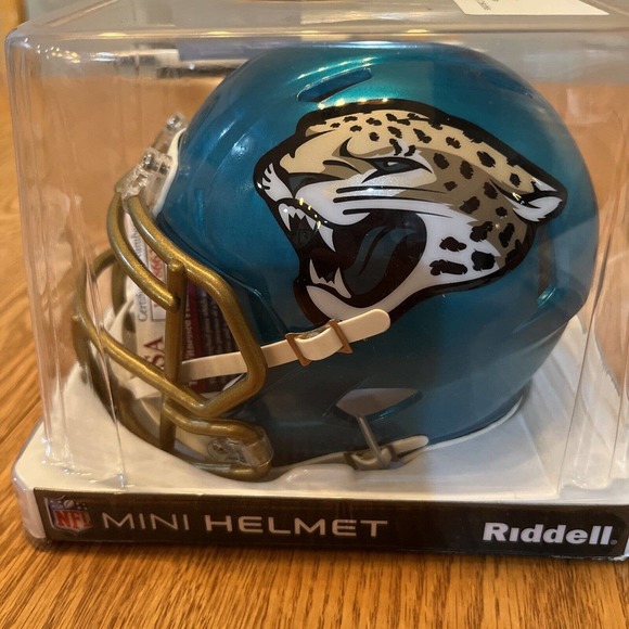 nfl autographed mini helmets Flash Jaguars Fred Taylor jsa certified - Picture 4 of 7